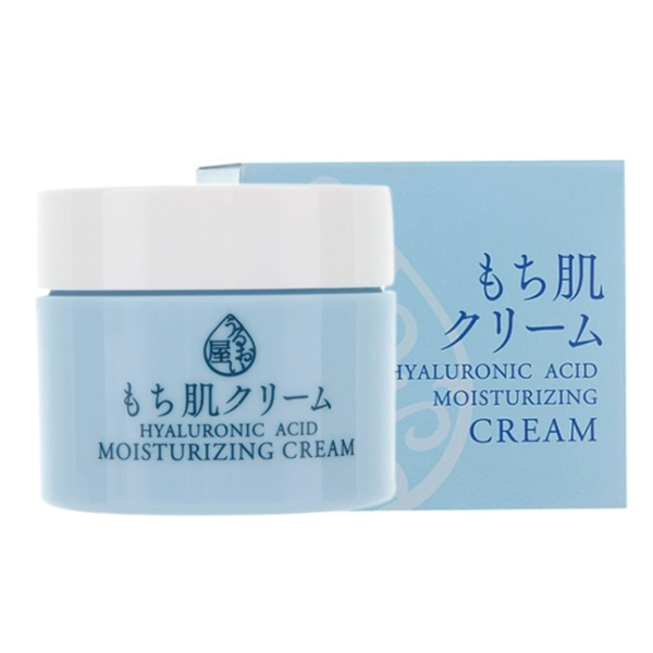 Kem đêm ngăn ngừa lão hóa Collagen Naris Hyaluronic Acid Moisturizing Cream Nhật Bản 48g + Móc khóa