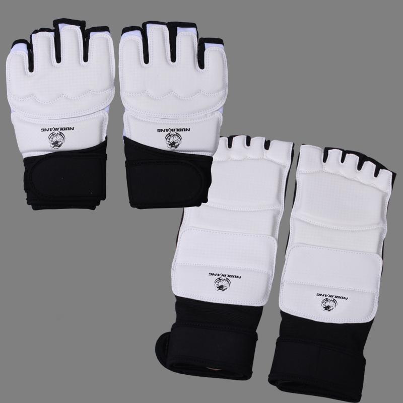 Găng tay thể thao chiến đấu trẻ em người lớn Taekwondo Boxing Sanda Huấn luyện Găng tay Color: Gloves Size: S 110-130cm