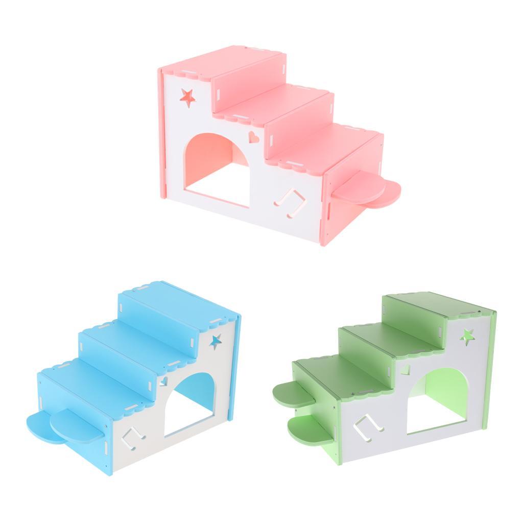 Small Animals Hamster House Cages Squirrel Villa Hut Play Toy