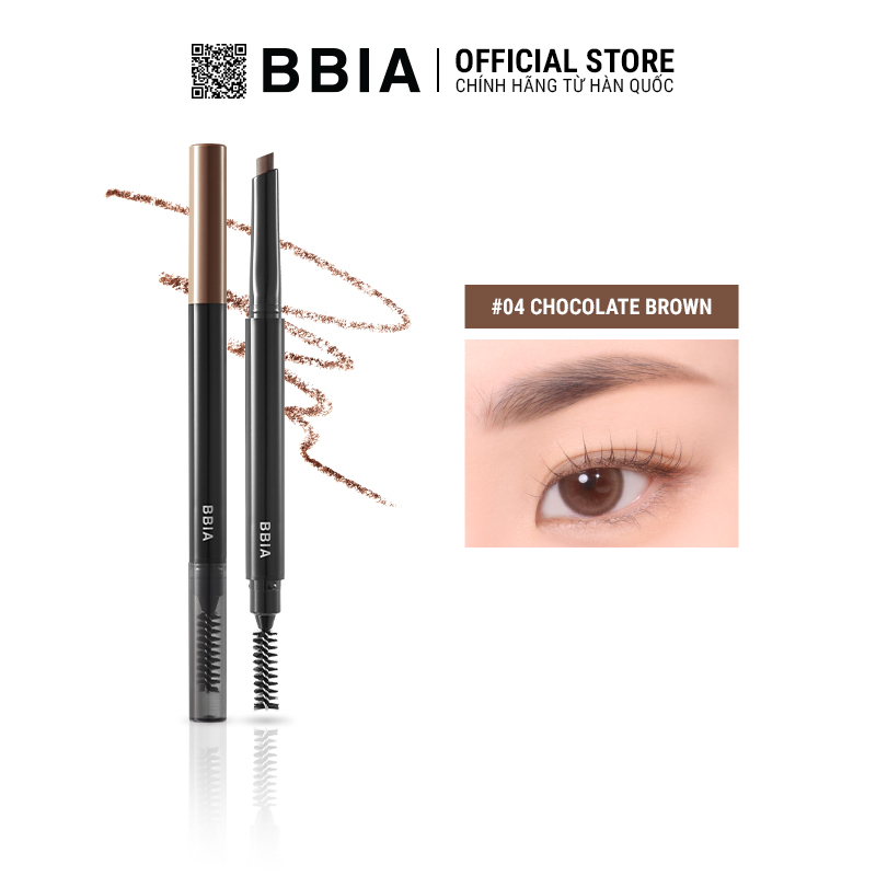 Kẻ chân mày Bbia Last Auto Eyebrow Pencil 0.18g (5 màu)