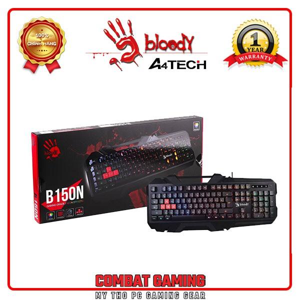 Bàn Phím Giả Cơ A4Tech Bloody B150N ILLUMINATE GAMING - Hàng Chính Hãng