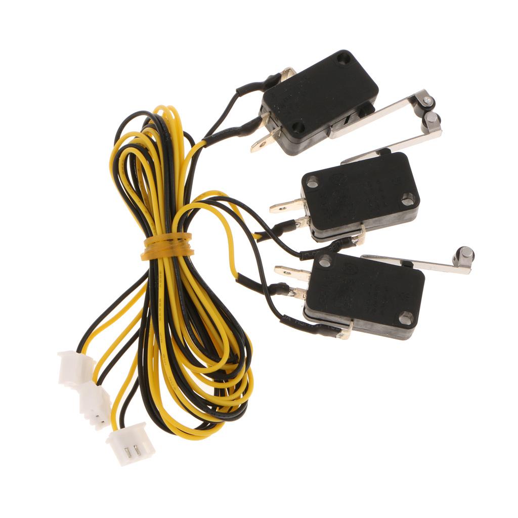 3PCS KW11-3Z Mechanical Endstop Switch with 600mm Cable for Makerbot