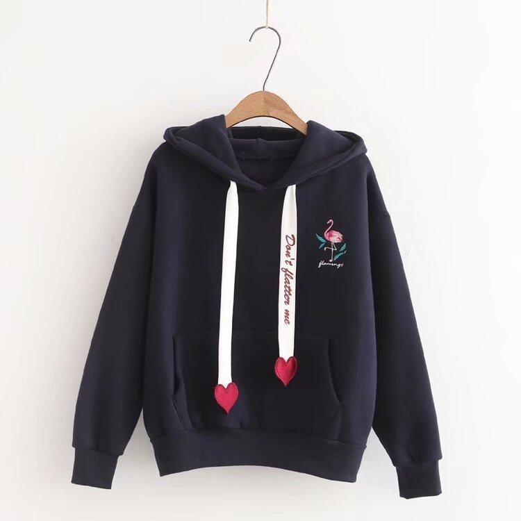 Áo hoodie Thời Trang size Lớn Phong Cách Hàn Quốc Cho Nữ LZD038