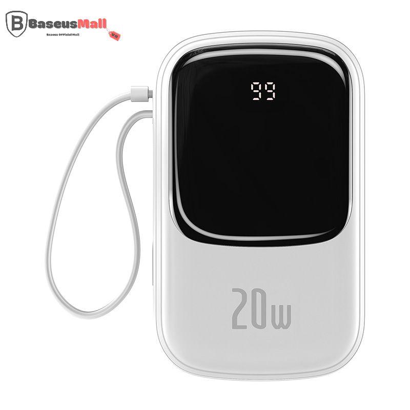 Baseus -BaseusMall VN Pin sạc dự phòng sạc nhanh Baseus Qpow Digital Display 20000mAh 20w/12/13 (Hàng chính hãng)