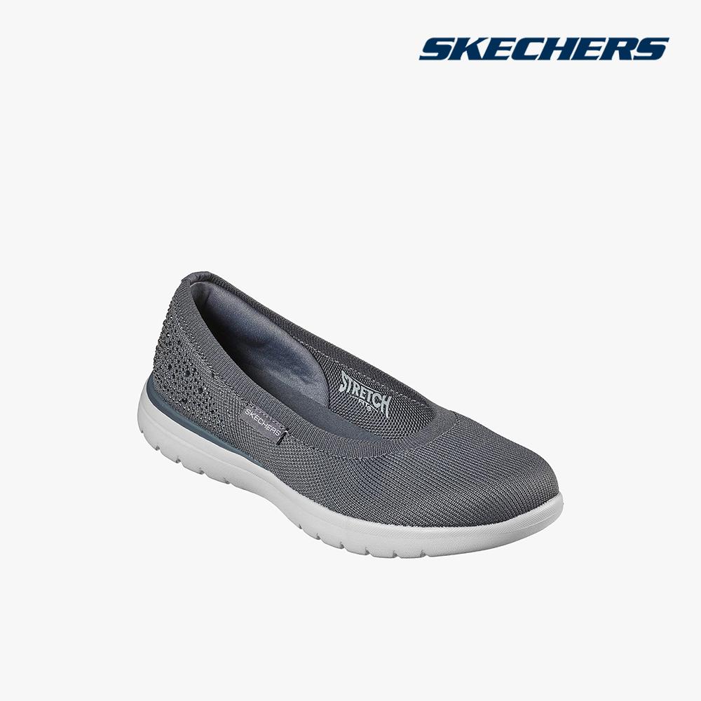 SKECHERS - Giày búp bê nữ mũi tròn On The Go Flex 136393