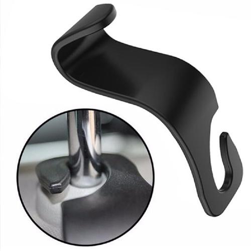 Bộ 2 móc chữ S treo đồ sau ghế ô tô treo được nhiều đồ tiện lợi Tải trọng 20kg