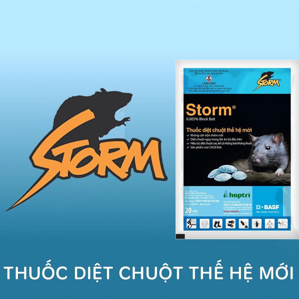 Hộp 5 Gói Thuốc Diệt Chuột Stom ( 5 x20 viên )