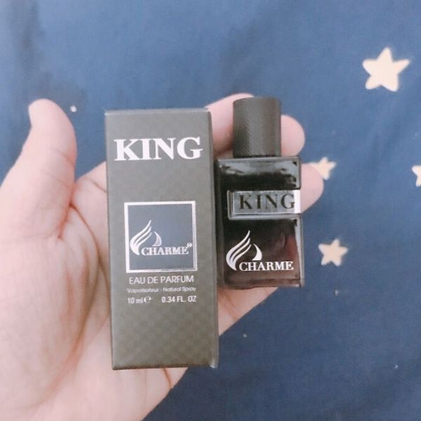 Bộ đôi Charme King 60ml và 10ml tiện lợi mọi lúc mọi nơi