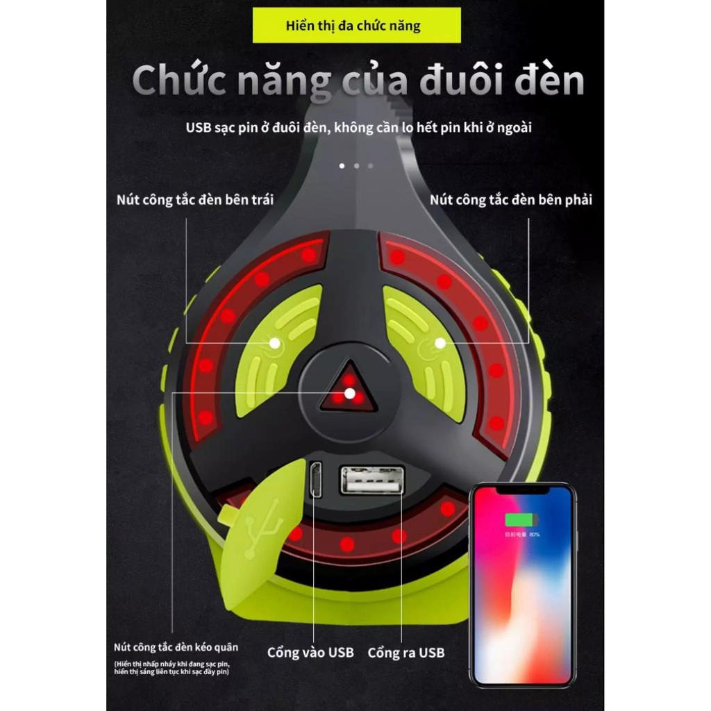 Đèn pin LED siêu mạnh chống nước chiếu xa 1200m