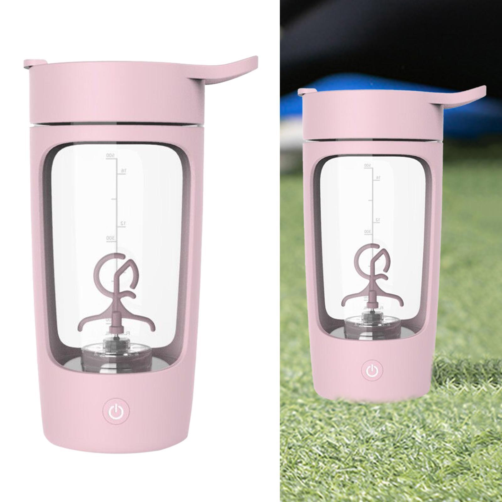 Premium Electric Protein Shaker Bottle, Tritan - BPA Free Mixer Cup .