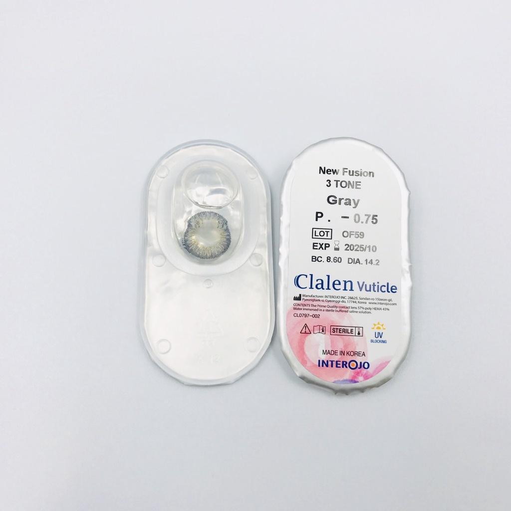 Lens màu xám Clalen Vuticle cho đôi mắt tự nhiên và rạng rỡ