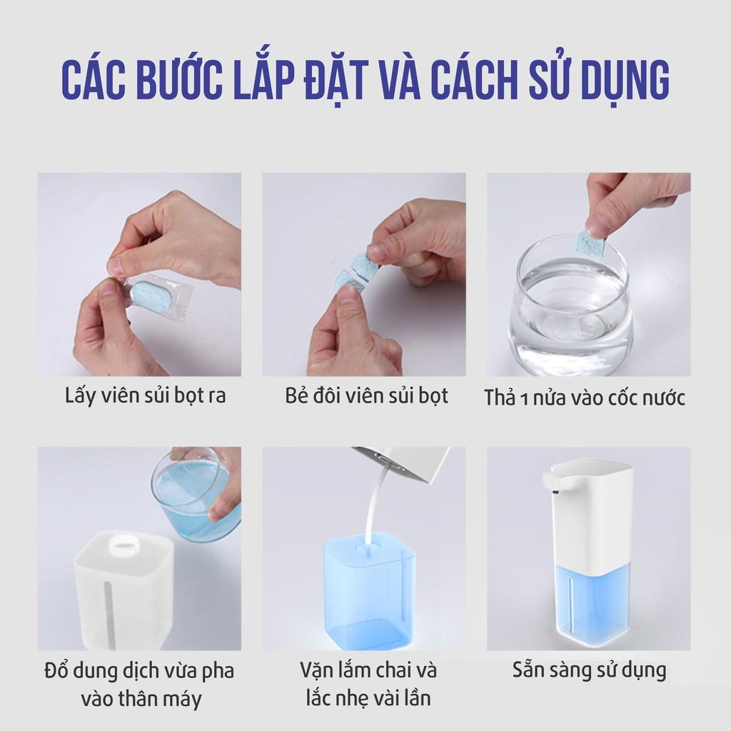 Máy Tạo Bọt Xà Phòng Rửa Tay Tự Động Cảm Biến Thông Minh Bảo Vệ Sức Khoẻ