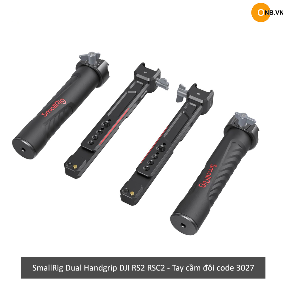 Small Rig Dual Handgrip RONIN RS2 RSC2 3027 - Tay cầm đôi SmallRig - Hàng Chính Hãng