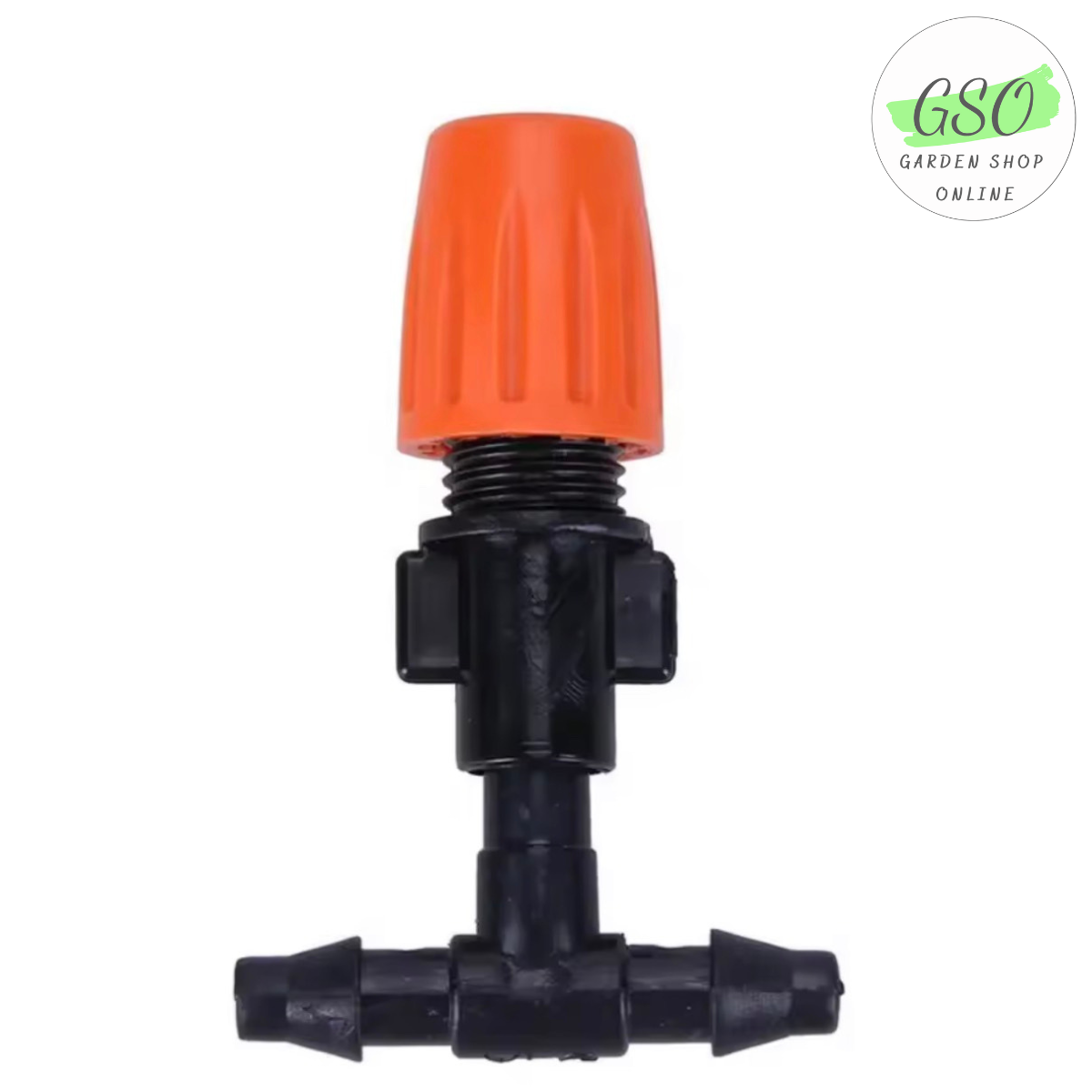 Bộ 10 Béc phun sương 1 cửa cam chân tê loại 1 tưới sân vườn, tưới lan ống 6mm, ống 8mm