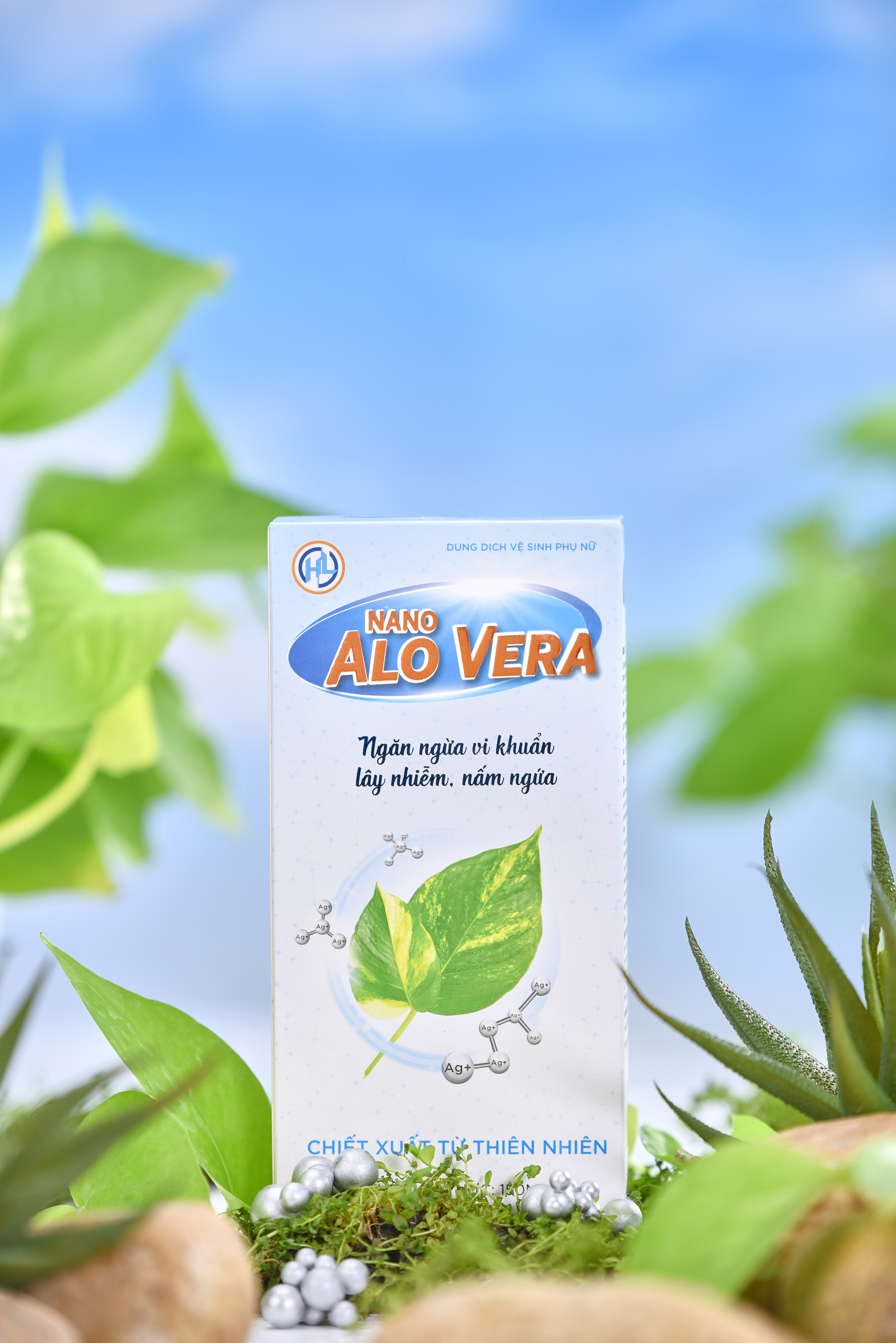 Dung Dịch Vệ Sinh Nano AloVera Chai Lớn (150ml) - Hỗ Trợ Điều Trị Viêm Nhiễm Phụ Khoa Nam Nữ Women