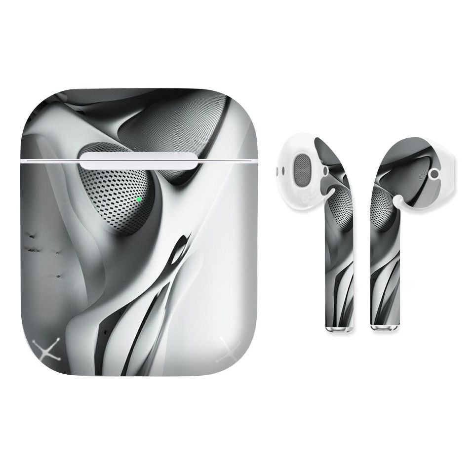 Miếng dán skin chống bẩn cho tai nghe AirPods in hình Họa tiết - HTx108 (bản không dây 1 và 2)