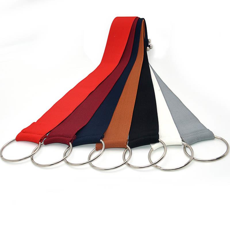 2021 Hot Rộng Cho Phụ Nữ Đen Đơn Giản Thun Co Nữ Dây Khóa Vòng Trang Trí Áo Khoác Áo Len Thời Trang Dây