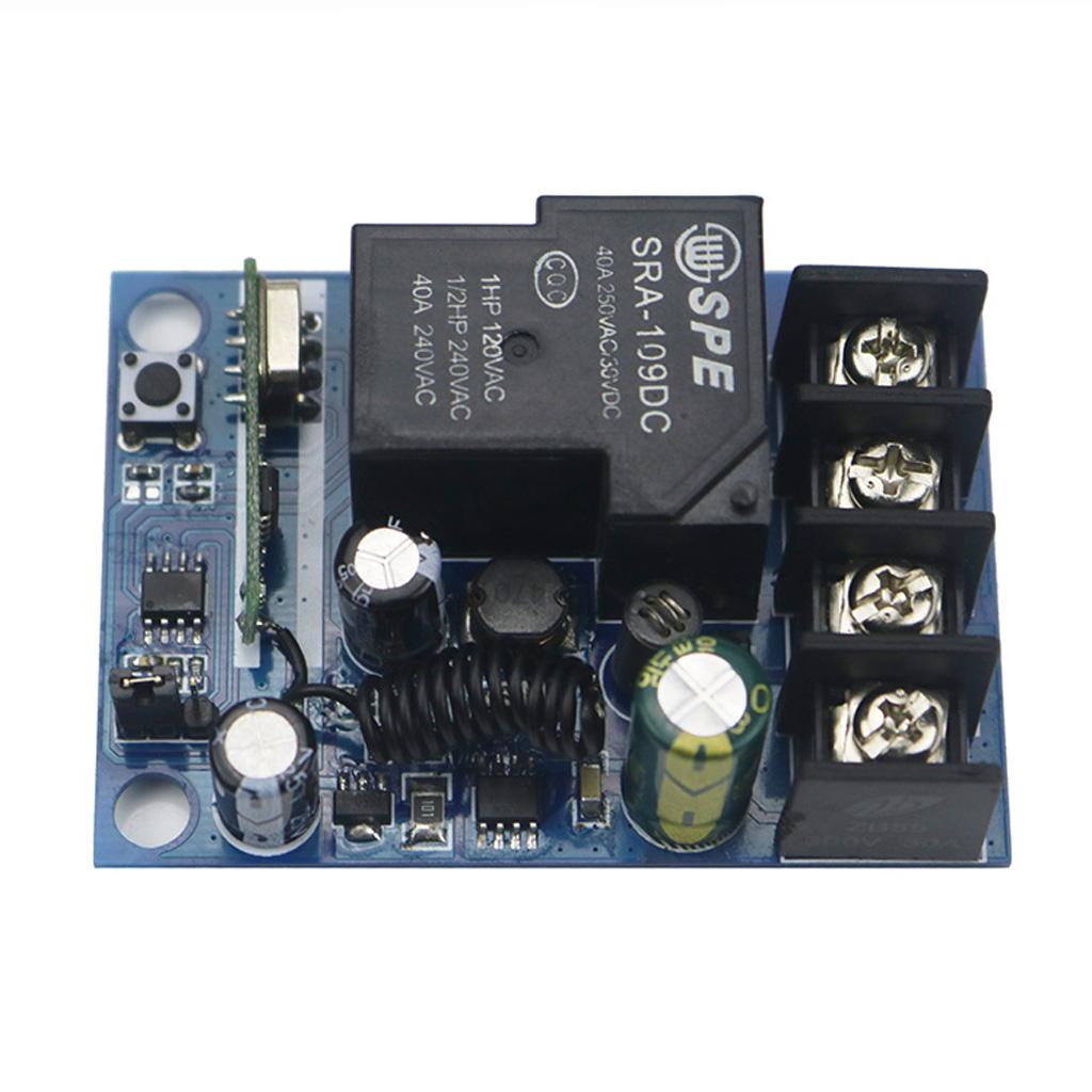 12V-48V 1 Channel Learning Code Wireless Remote Control Switch Module