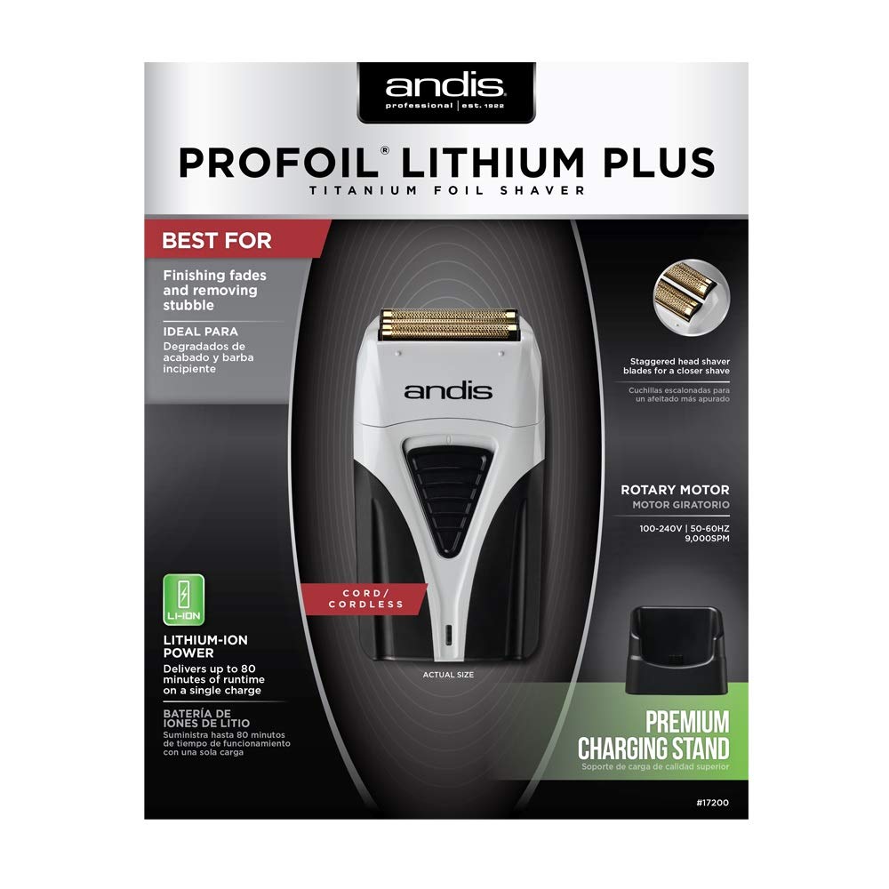 Máy cạo khô Andis Profoil Lithium Plus Titanium Foil Shaver