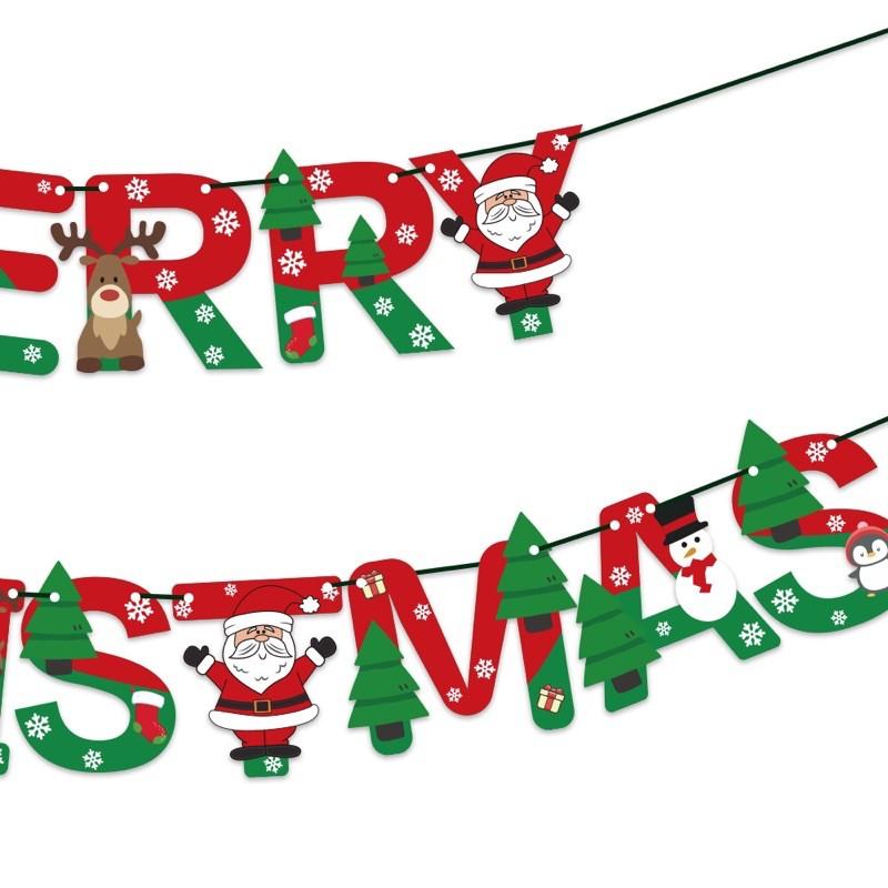 Dây treo trang trí giáng sinh Merry Christmas