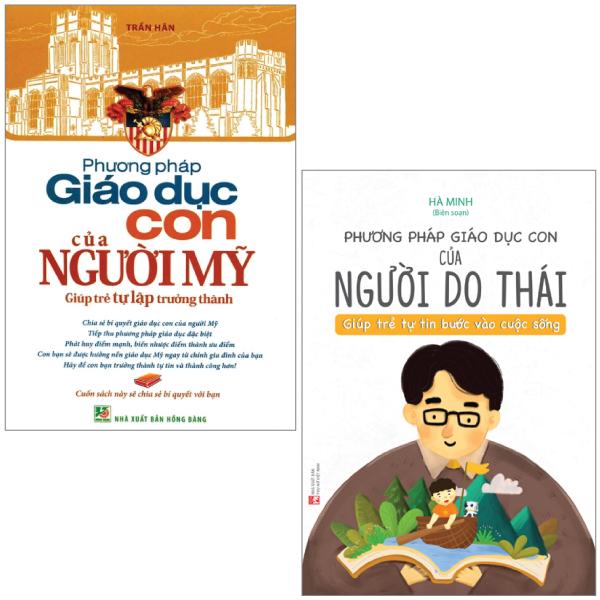 Combo Sách Phương Pháp Giáo Dục Con Của Người Mỹ Và Người Do Thái