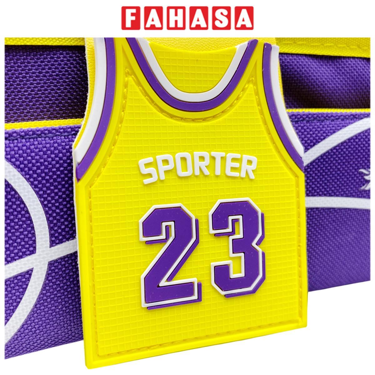 Bóp Viết Vải Sporter - 7914 - Màu Vàng Tím