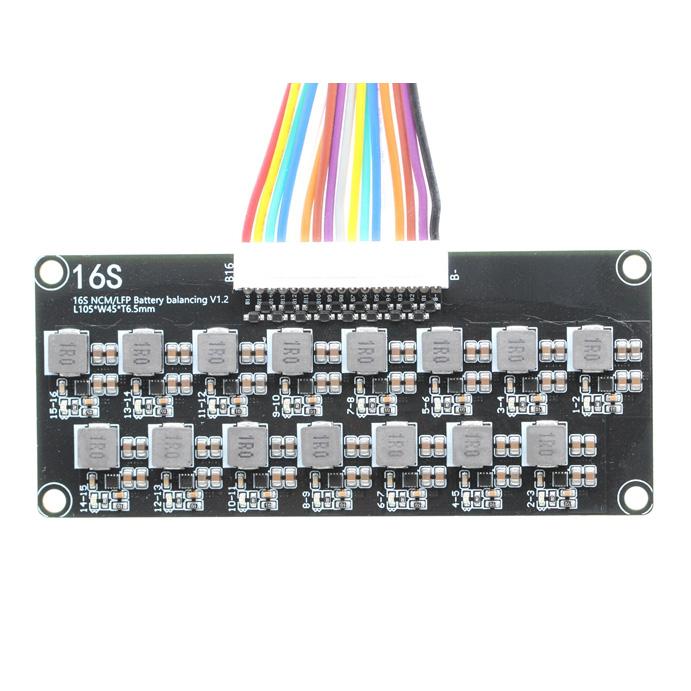 1.2-7A Active Balance Board Equalizer Li-ion LiFePo4 Balancer 18650 Bộ pin Lithium Truyền năng lượng 4S 6S 8S 10S 14S 16S Màu sắc: 2S 1.2A