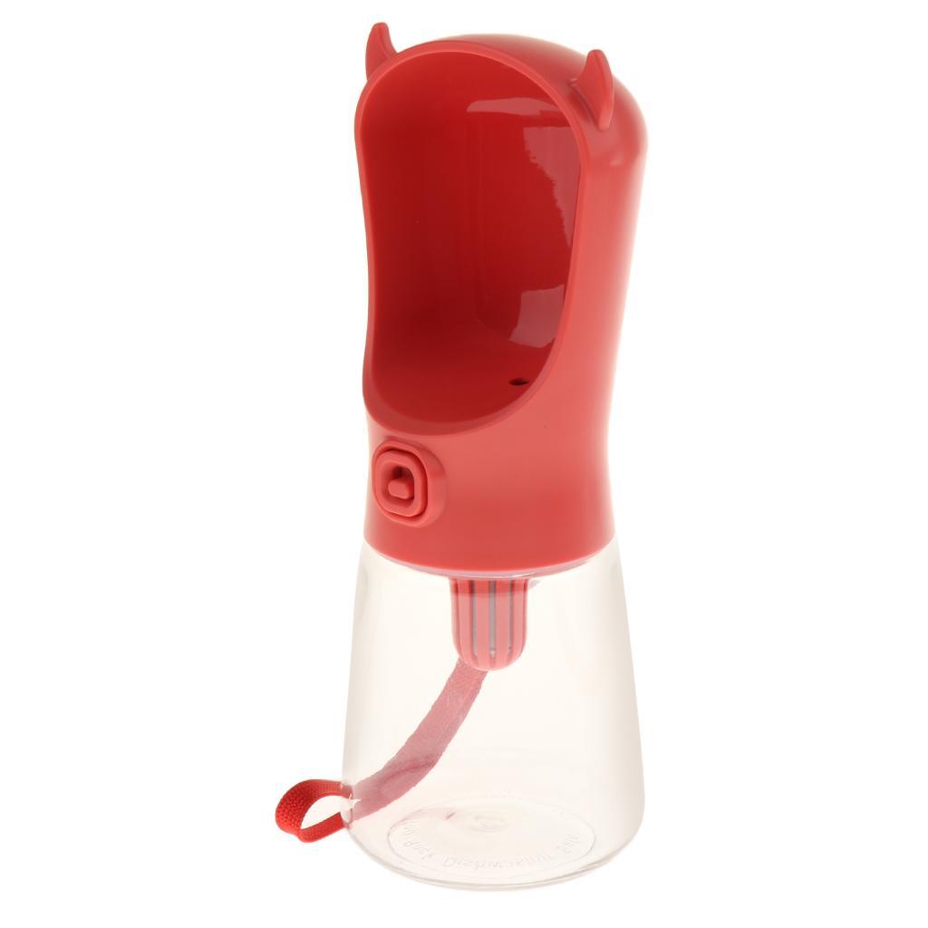Portable Pet Travel Water Bottle Dispenser Feeder Dog Cat Drinking