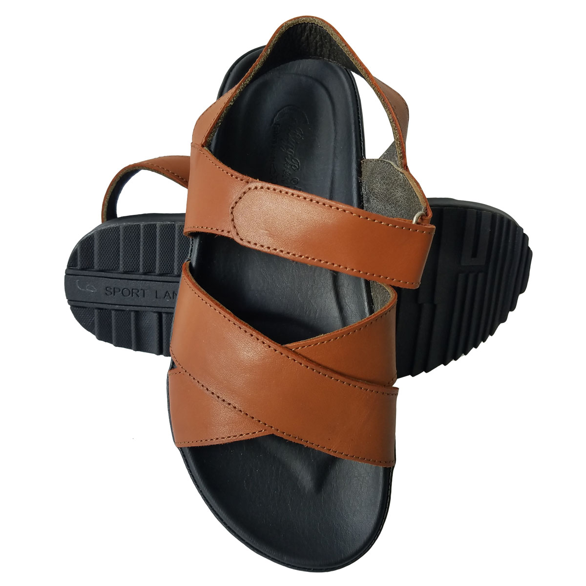 Giày sandal nam da bò thật BIGGBEN cao cấp SD127