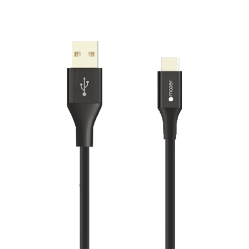Dây Cáp Sạc Mazer ALU.DURA.TEK USB-C to USB-A Cable 3.1A - hàng chính hãng