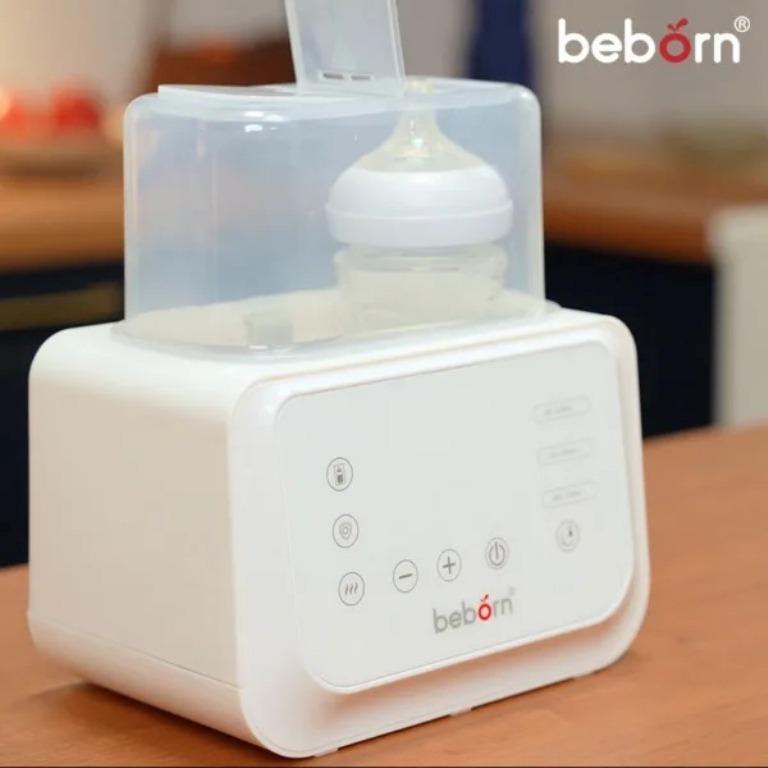 Máy hâm sữa tiệt trùng thông minh 2 bình Fatzbaby Beborn Duppio 1 DBW01TN