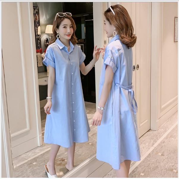 ĐẦM BẦU VÁY BẦU CÔNG SỞ SƠ MI