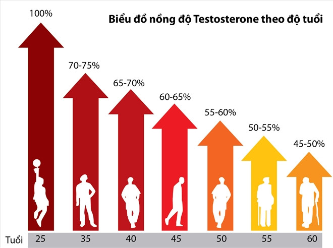 Hình ảnh Giảm testosterone: Thủ phạm gây nhiều bệnh cho nam giới