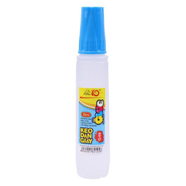 Lốc 12 lọ keo dán giấy Thiên Long G-08 30ml (Hồ nước)