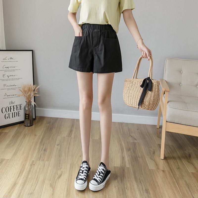 Quần short nữ cạp cao, chất liệu kaki bền mát, thiết kế trẻ trung, năng động, quần đùi nữ NeSa Shop, QKH.52