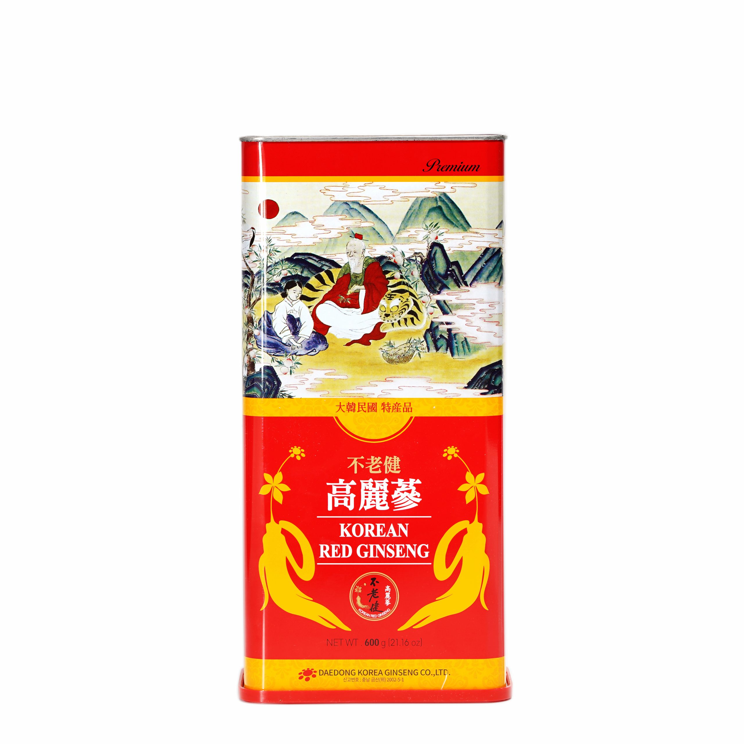 Hồng sâm củ khô dòng Premium 600gram
