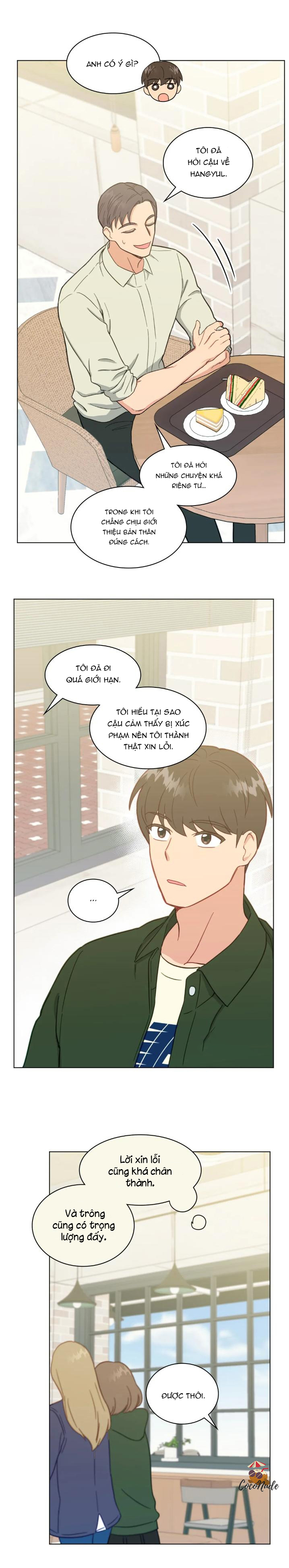 bạn cùng phòng kì lạ chapter 14 4