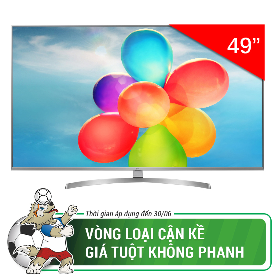 Smart Tivi LG 49 inch 4K UHD 49UK7500PTA - Hàng chính hãng