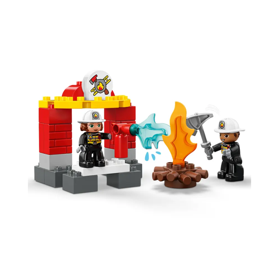 BỘ LẮP RÁP LEGO DUPLO 10903 TRẠM CỨU HỎA CỦA BÉ
