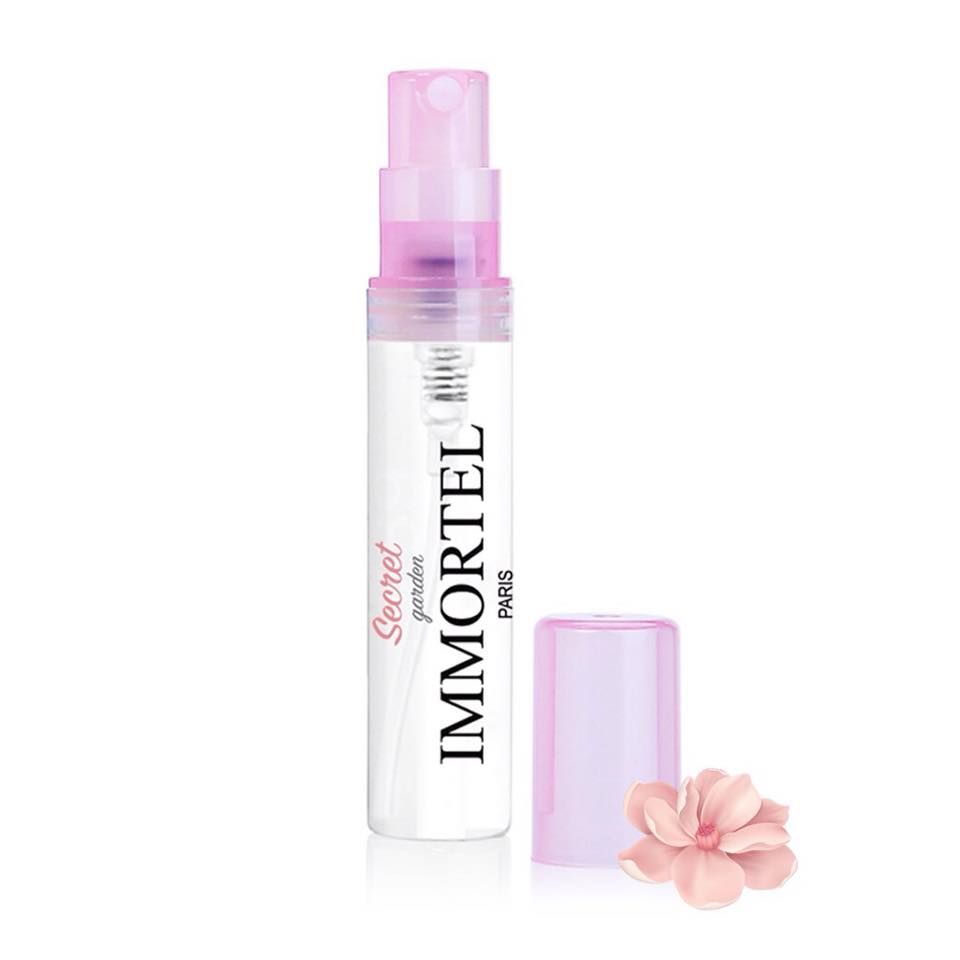 Bộ 3 Nước Hoa Nữ IMMORTEL Secret Garden chai xịt dung tích 3ml - Eau De Parfum