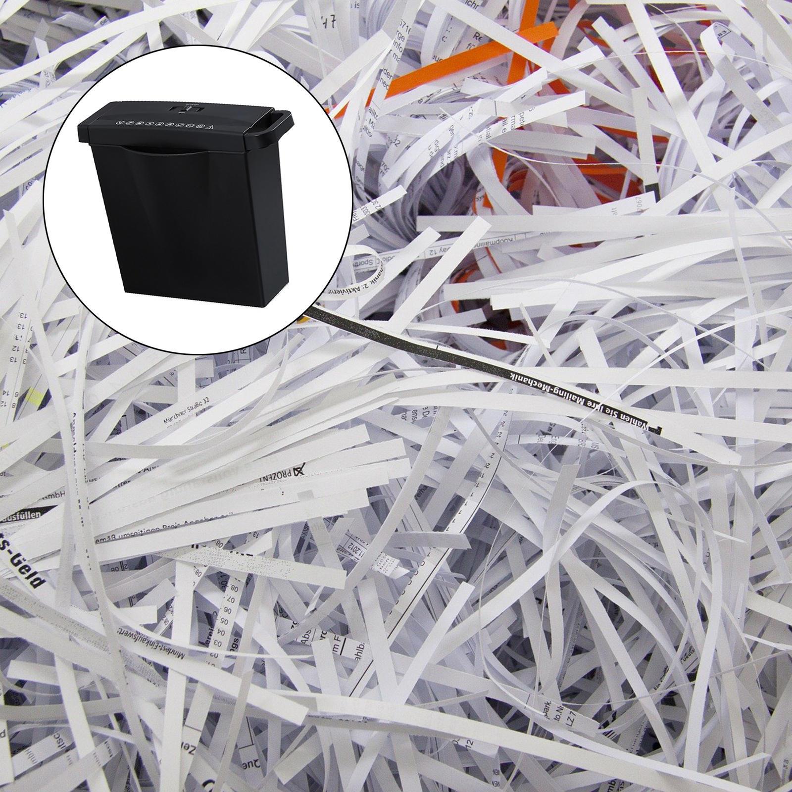 6-Sheet Paper Shredder Paper Mini Silent A4 Office Shredder 7L Capacity
