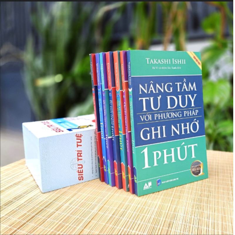 Bộ Sách Siêu Trí Tuệ - 7 Cuốn Sách Rèn Kỹ Năng Trong 1 Phút