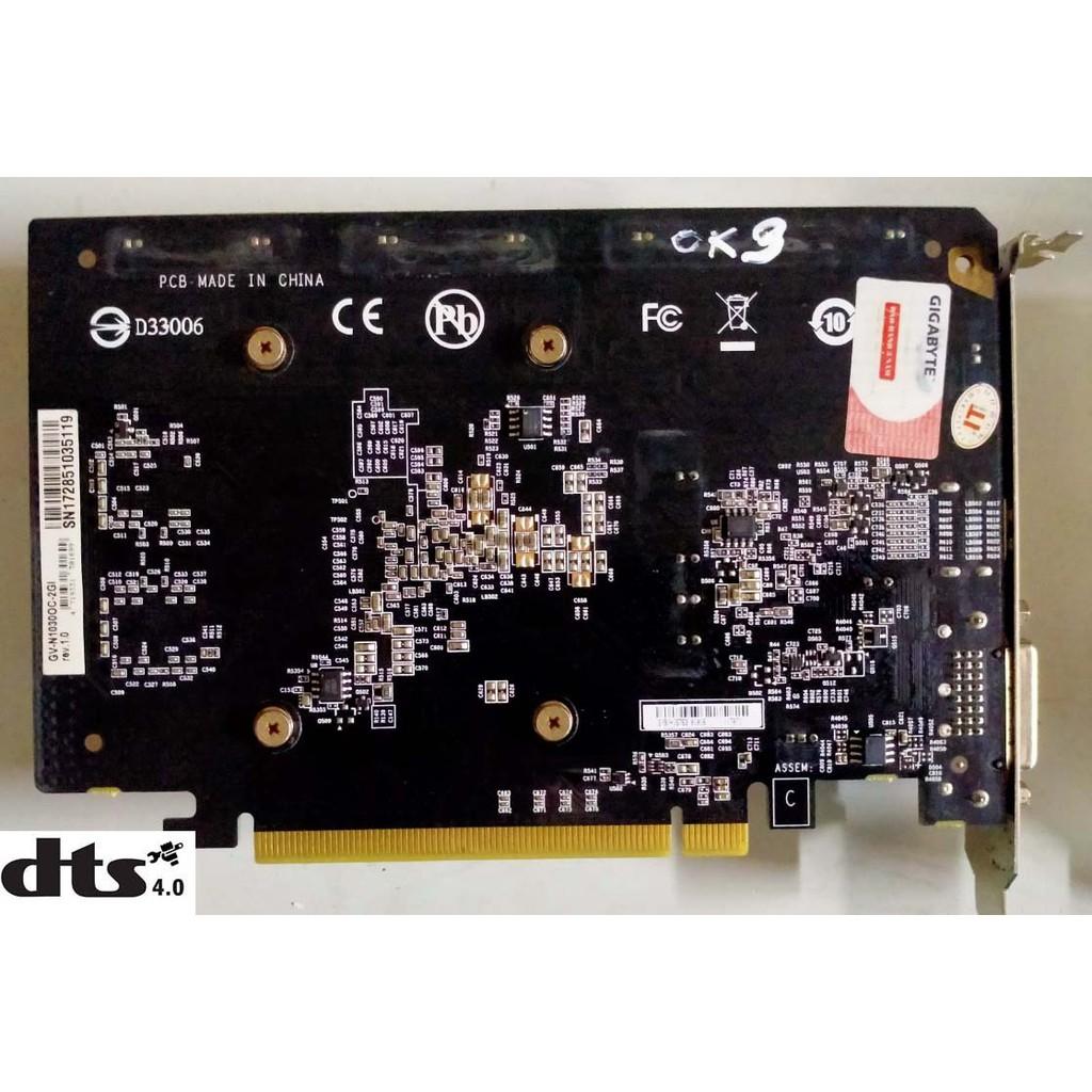 Card Màn Hình (VGA Card) Gigabyte GV-N1030OC-2GI, giá rẻ, bảo hành 2 tháng