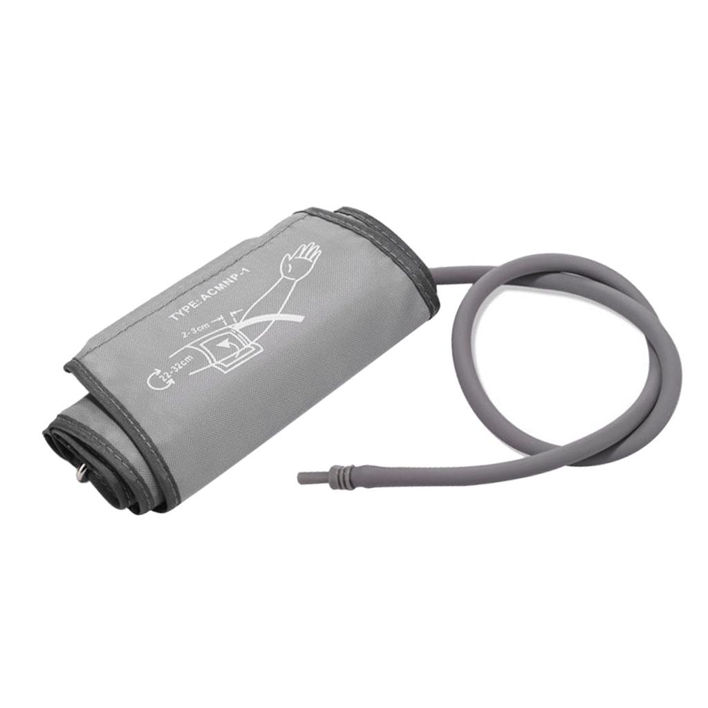 Adult Large Arm Blood Pressure Monitor Cuff Replacements Gray