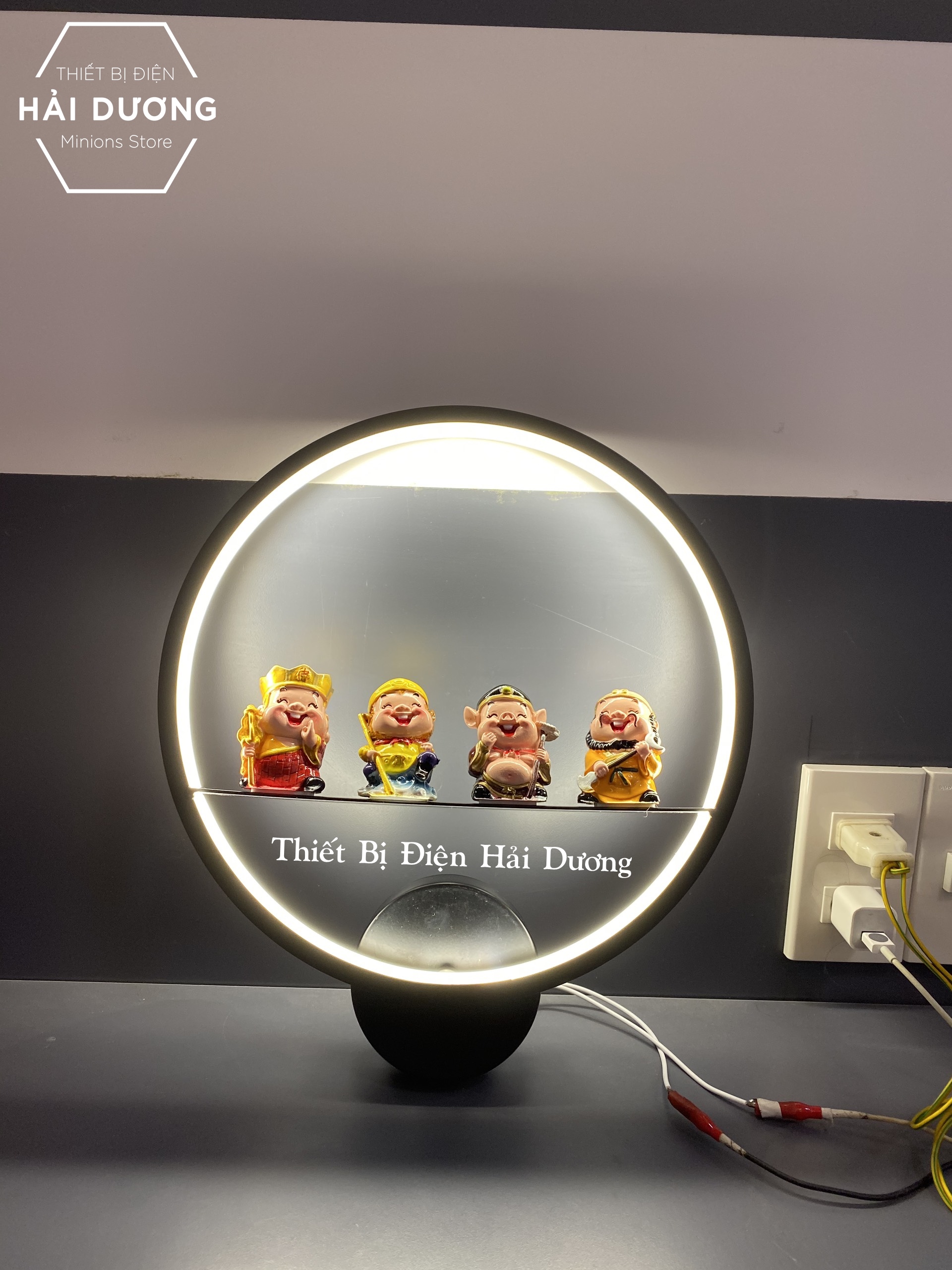 Đèn Led Treo Tường Hiện Đại 4 Thầy Trò Tây Du Ký Siêu Dễ Thương - 3 Chế Độ Ánh Sáng Led Tiết Kiệm GT180