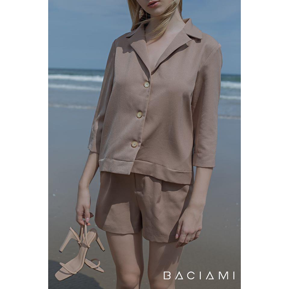 Baciami-Bộ Vest Ngắn Cổ Danton