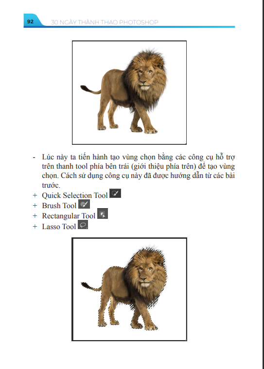 Sách 30 Ngày Thành Thạo Photoshop Có Tặng Kèm Video Bài Giảng và Sổ Tay Tra Cứu