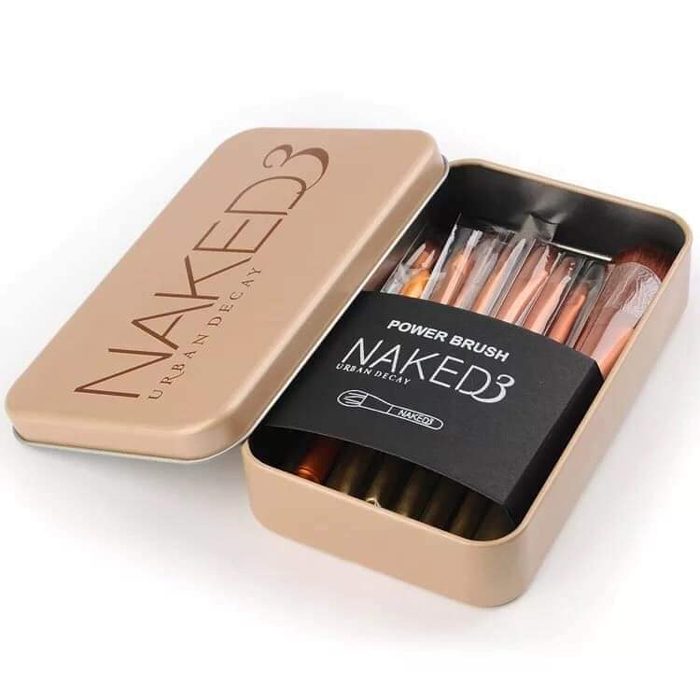 Bộ Cọ Trang Điểm Naked3 Urban Decay - 12 Cây