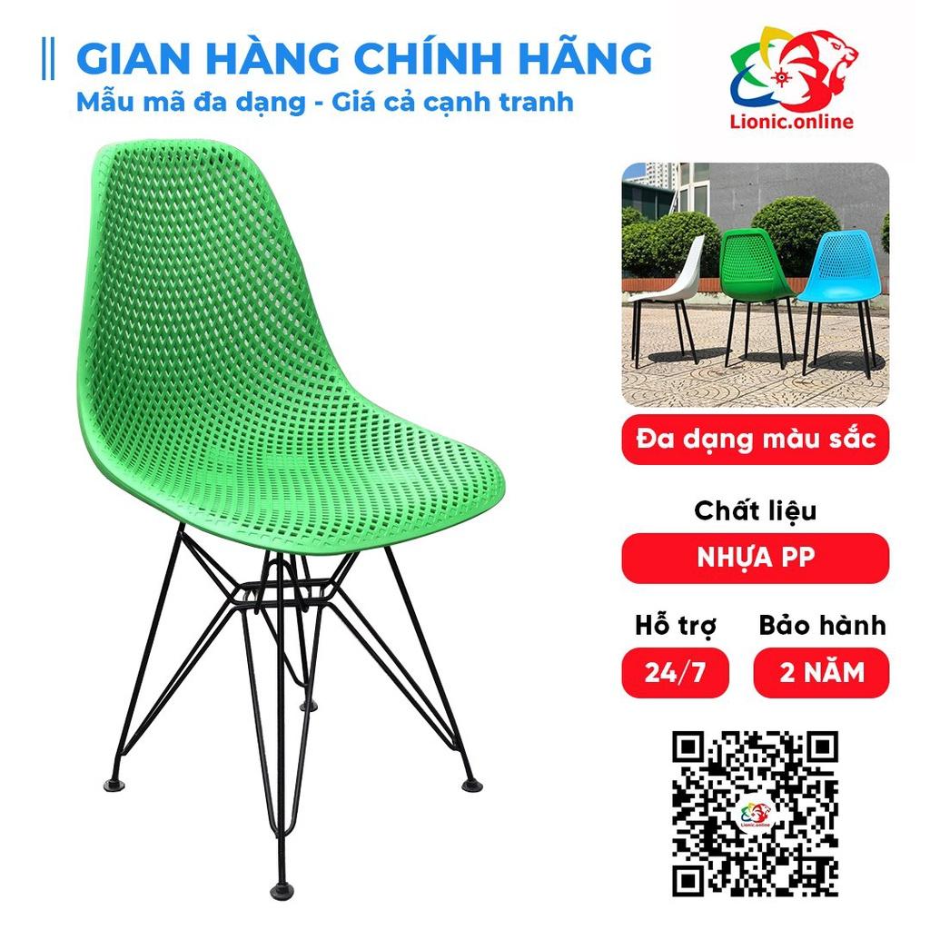 GHẾ EAMES LƯỚI CHÂN MẠ -GHẾ CAFE GIÁ RẺ