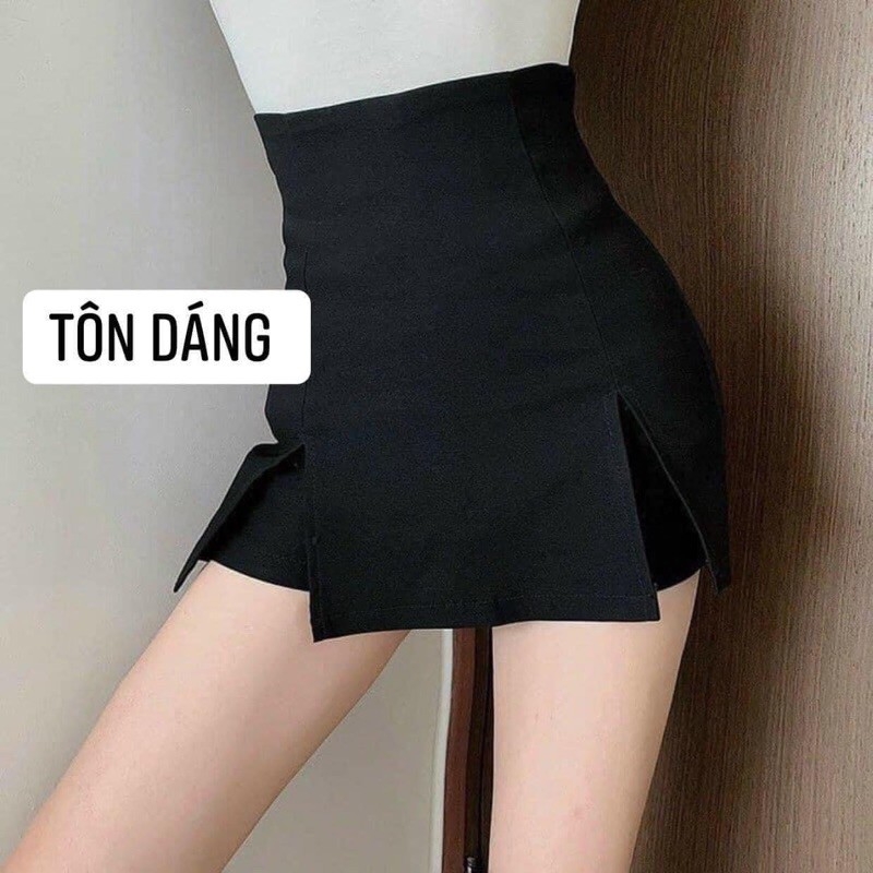 Quần dả váy xẻ 2 bên siêu hót